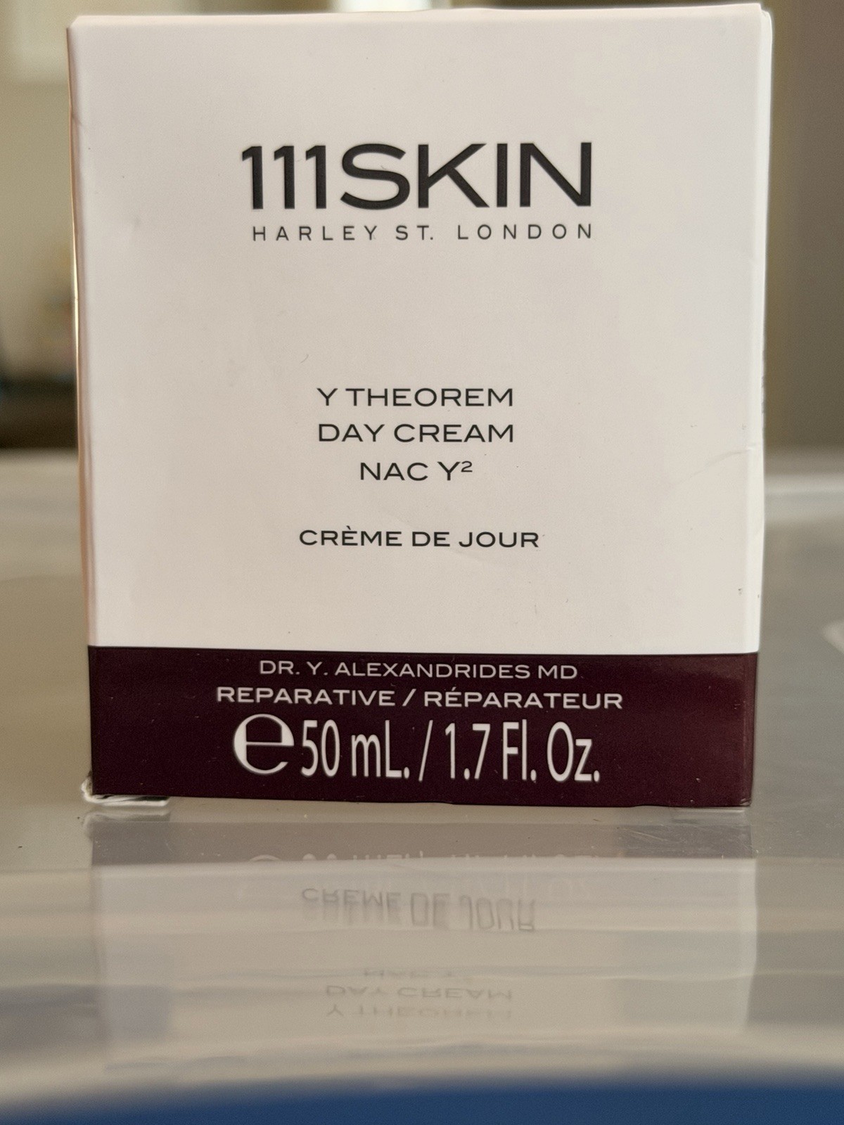 111SKIN Harley St London Y Theorem Day Cream Anti-Aging Cream NAC Y2 1.7 Oz New