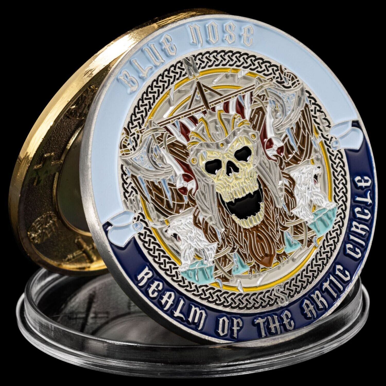 Blue Nose Challenge Coin Blue Nose Challenge Coin