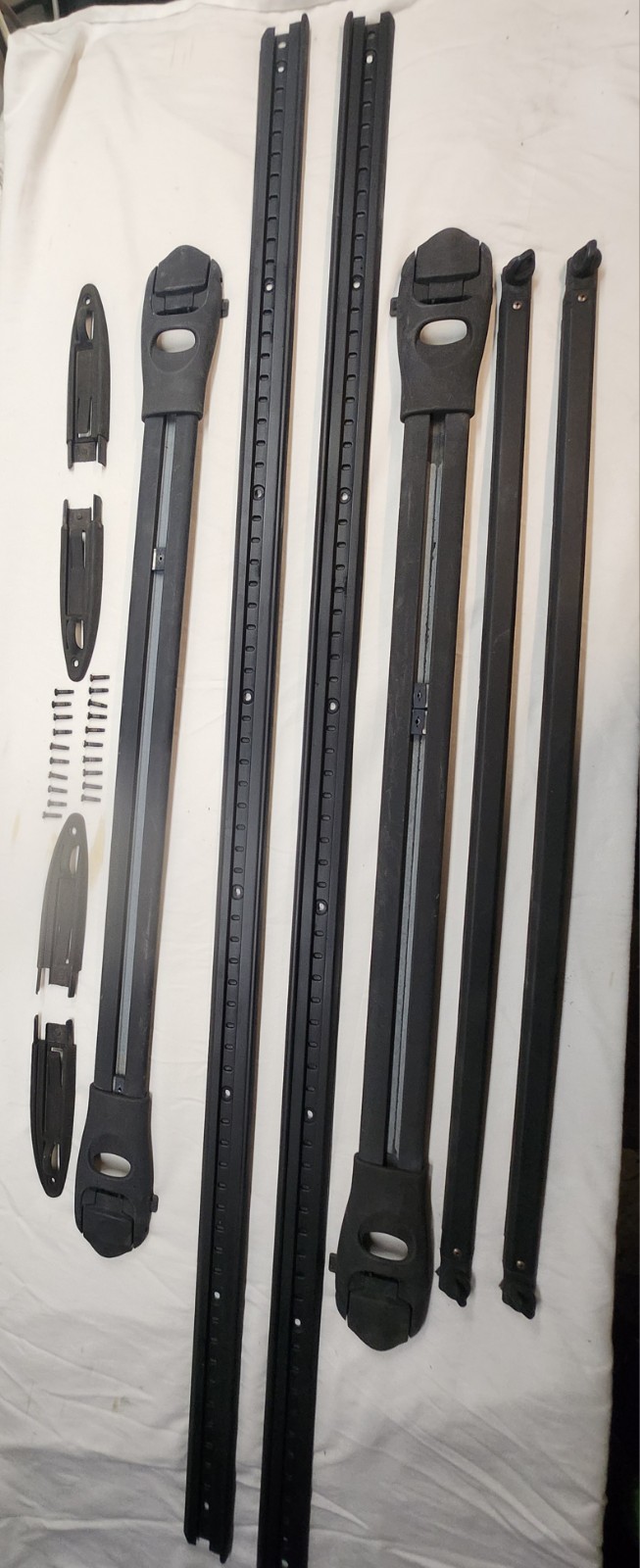 2000-2005 Ford Excursion XLT Limited Factory Roof Rack Rails w/ Cross Bars OEM