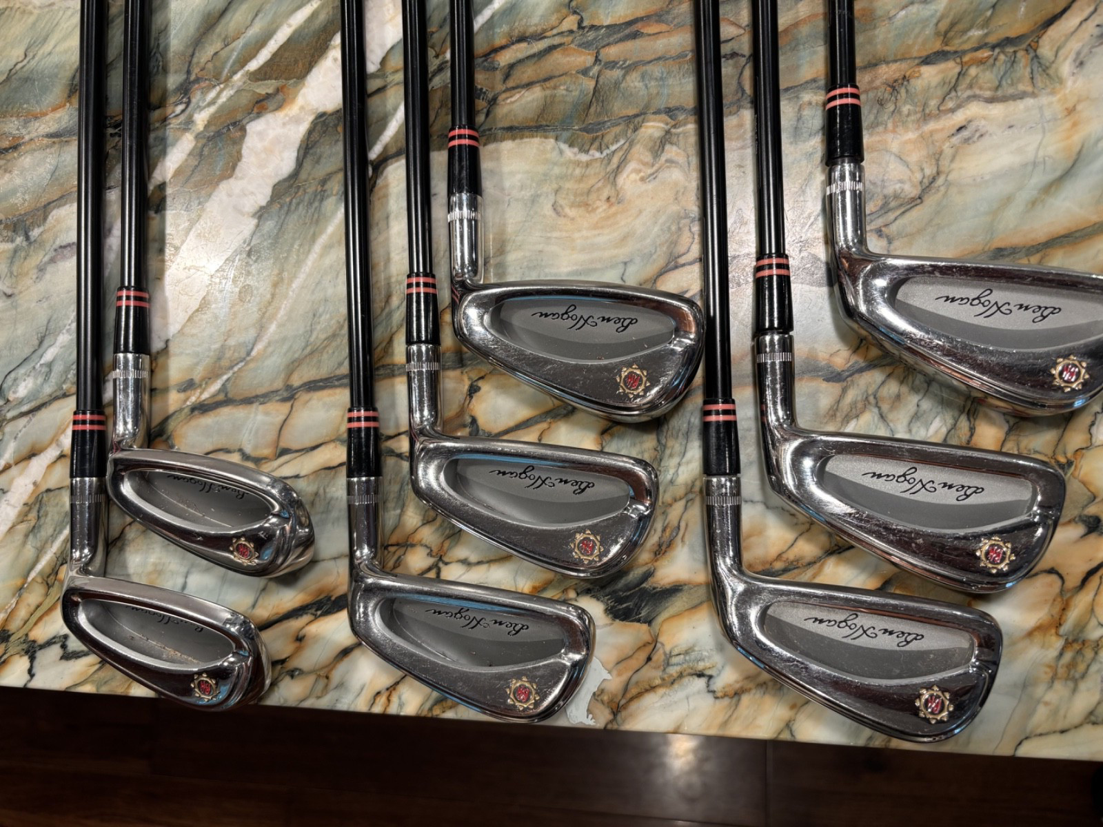 Ben Hogan Edge CFT Iron Set 3-E  Clubs Right Hand Graphite Shafts Golf Nice