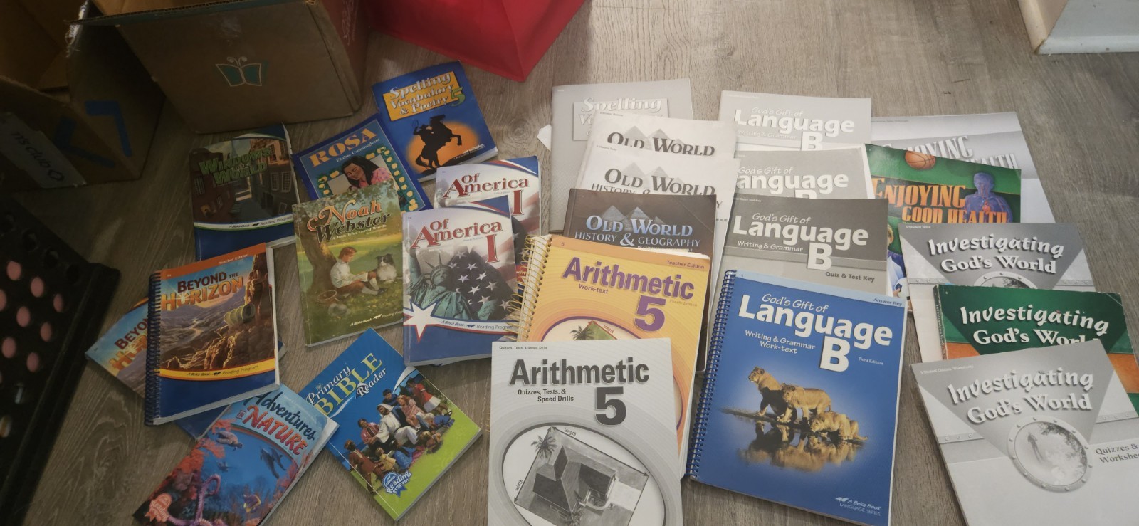 Abeka 5th Grade Teacher/parent Curriculum