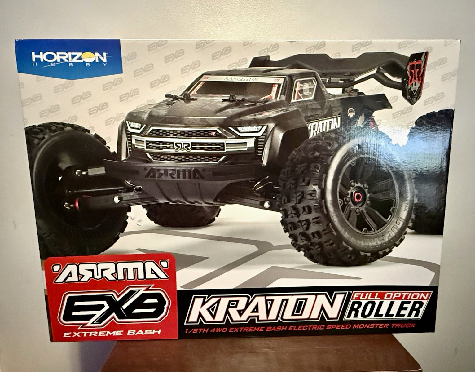 ARRMA KRATON EXB Full Option Roller 1/8 Scale 4WD Electric Monster Truck