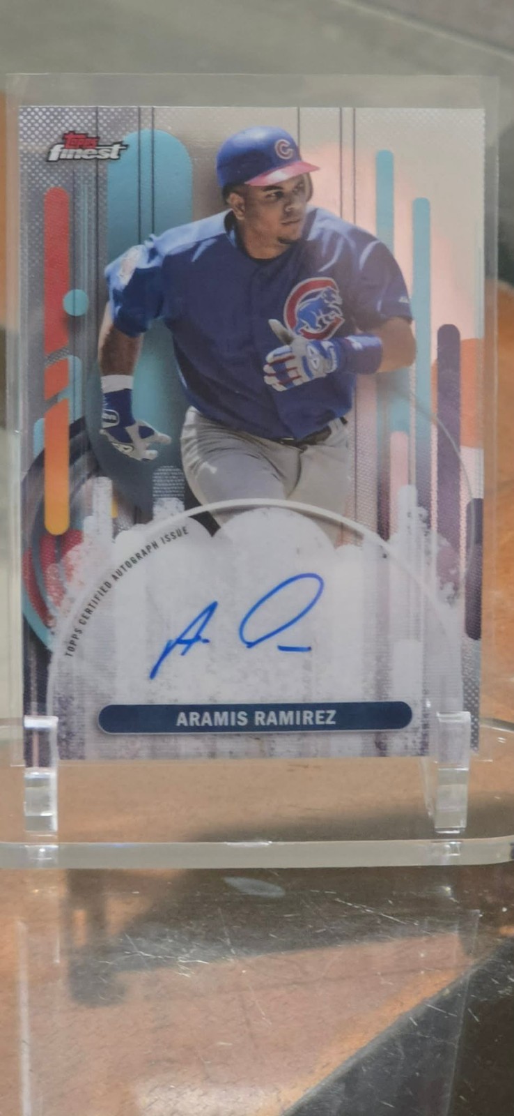 2025 Topps Finest - Finest Autographs Aramis Ramirez #FA-ARA (AU)