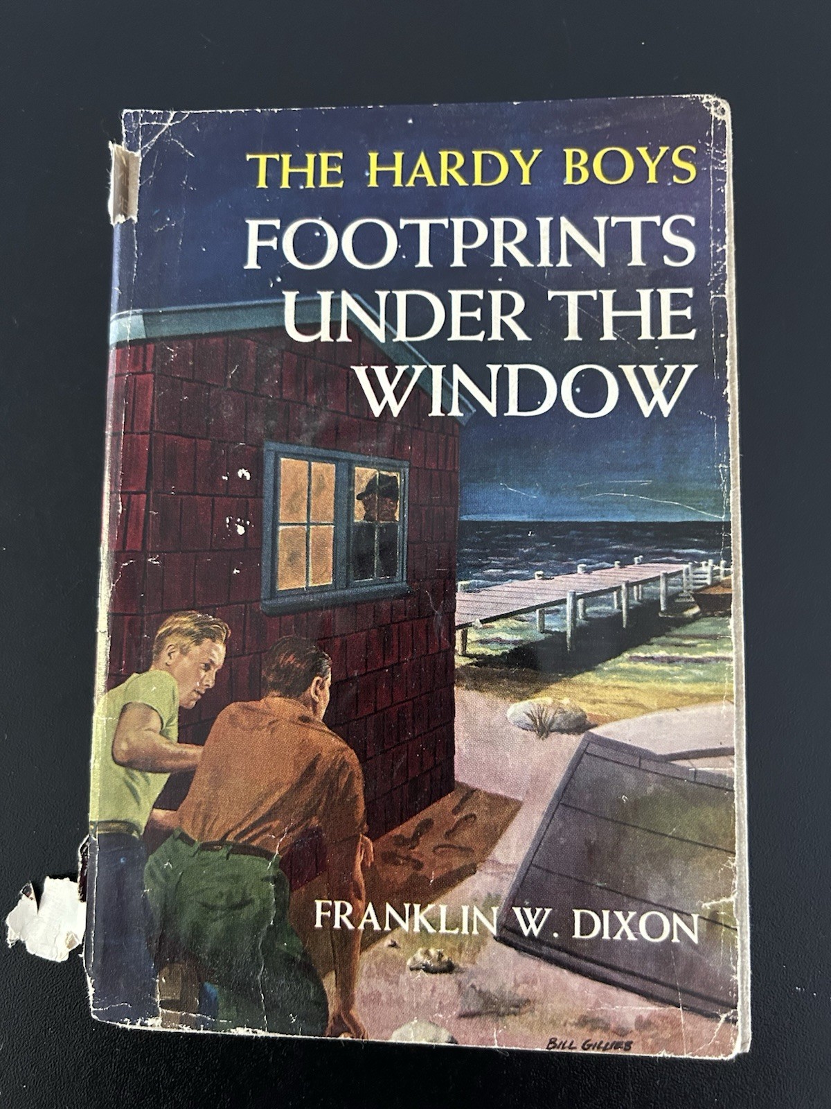 Vintage 1933 Hardy Boys Footprints Under the Window Book HC/DJ Vintage 1933 Hardy Boys Footprints Under the Window Book HC/DJ