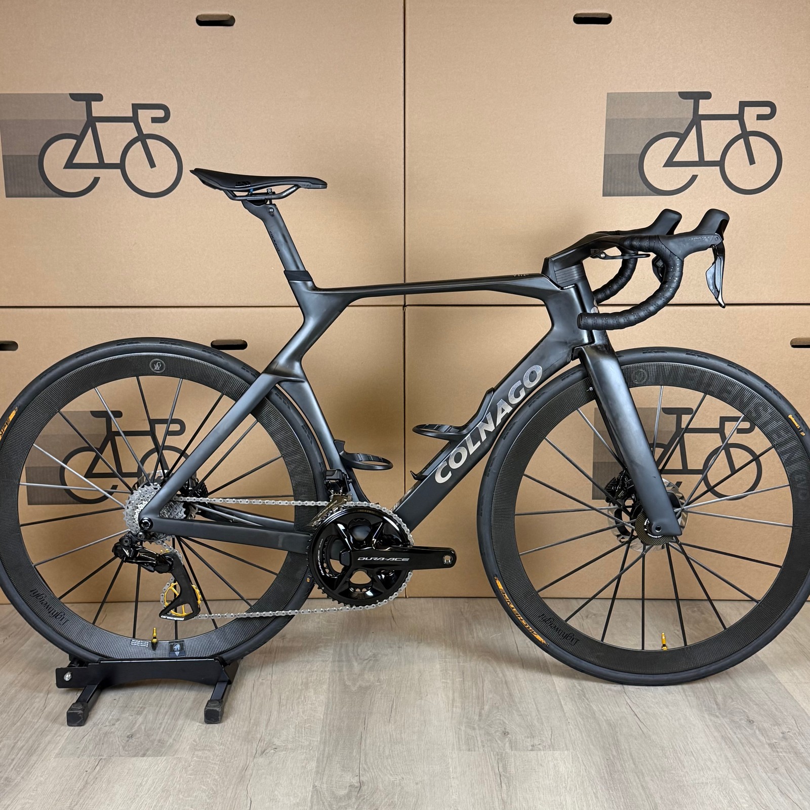 Demo Colnago Y1Rs, Dark Edition, Dura-Ace Power Meter, Lightweight Meilenstein M