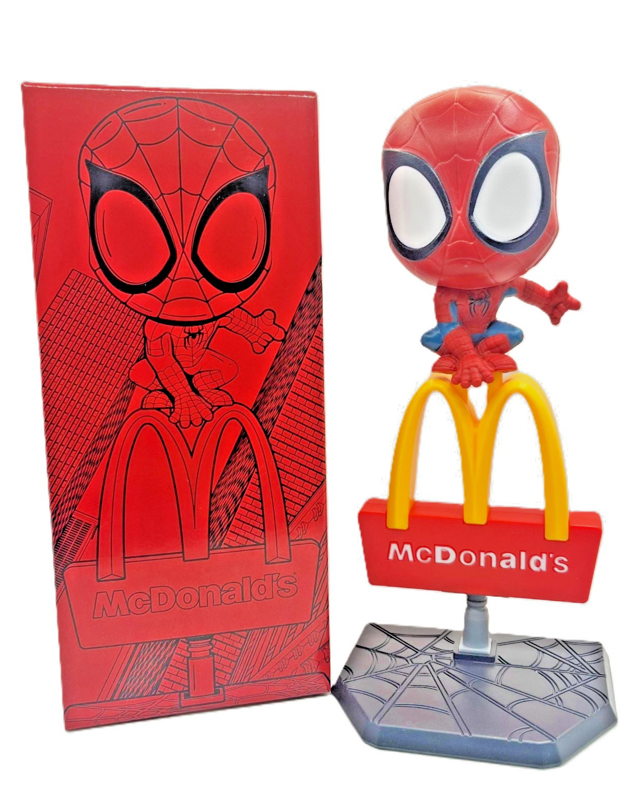 McDonald’s Spider-Man Brand New Day Asia 2026 Figures Happy Meal -Boxes Included
