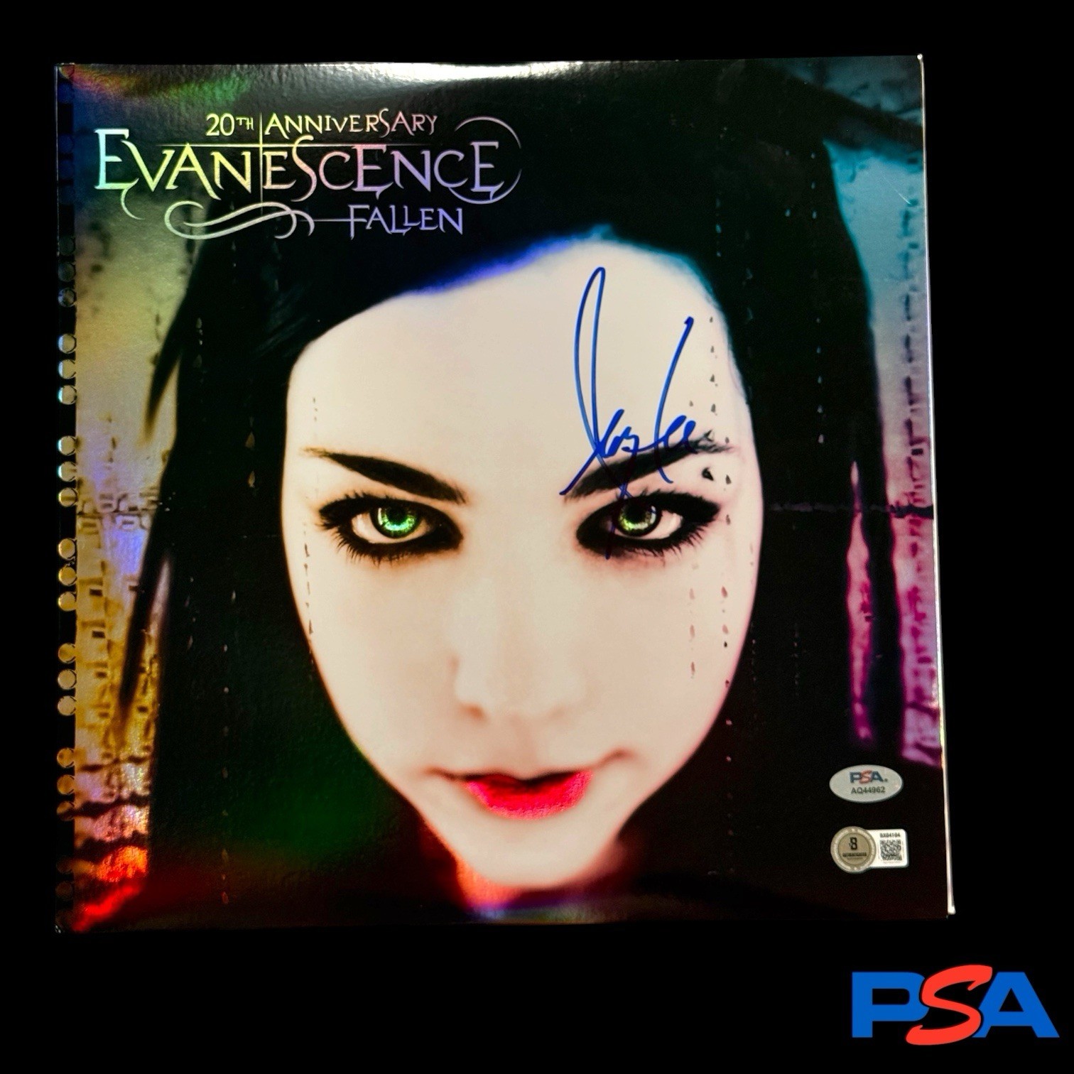 Amy Lee Signed Fallen Vinyl PSA/DNA COA Auto Evanescence 20th Anniversary