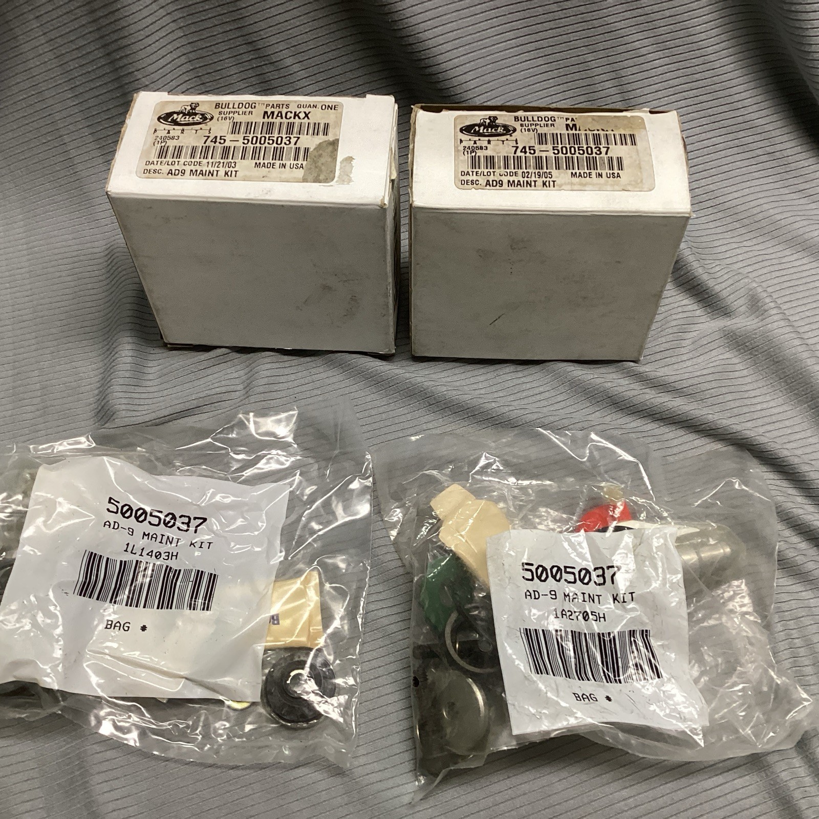 MACK PURGE VALVE MAINTENANCE KIT PART #745-5005037 Bendix Part # 5005037 X2