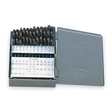 Chicago-Latrobe 57717 80Pc 118 Deg General Purpose Jobber Lengh Drill Set