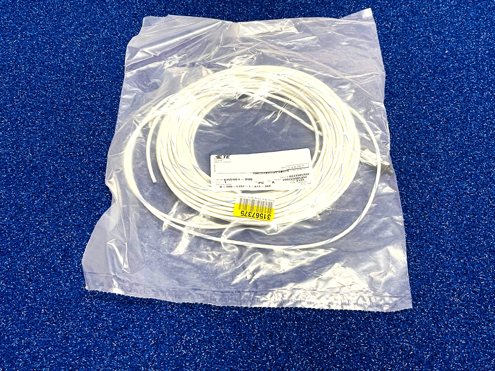 Raychem TE D-500-L457-1-612-360 Data Bus Coupler In-Line Microcoupler