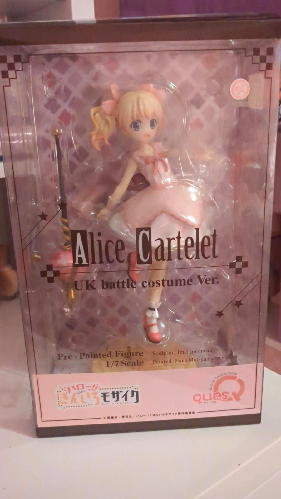 quesQ Alice Cartelet UK Battle Costume Ver. 1/7 Scale Figure KINMOZA quesQ Alice Cartelet UK Battle Costume Ver. 1/7 Scale Figure KINMOZA