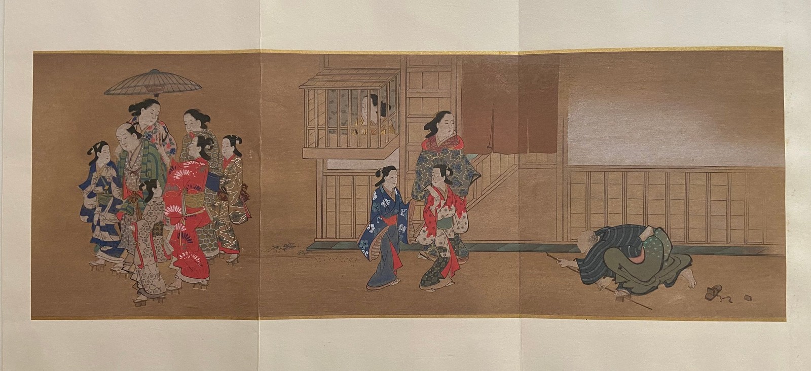 Ukiyoe-ha-gashu,  1906, Japanese antique woodblock print, Miyagawa Choshun