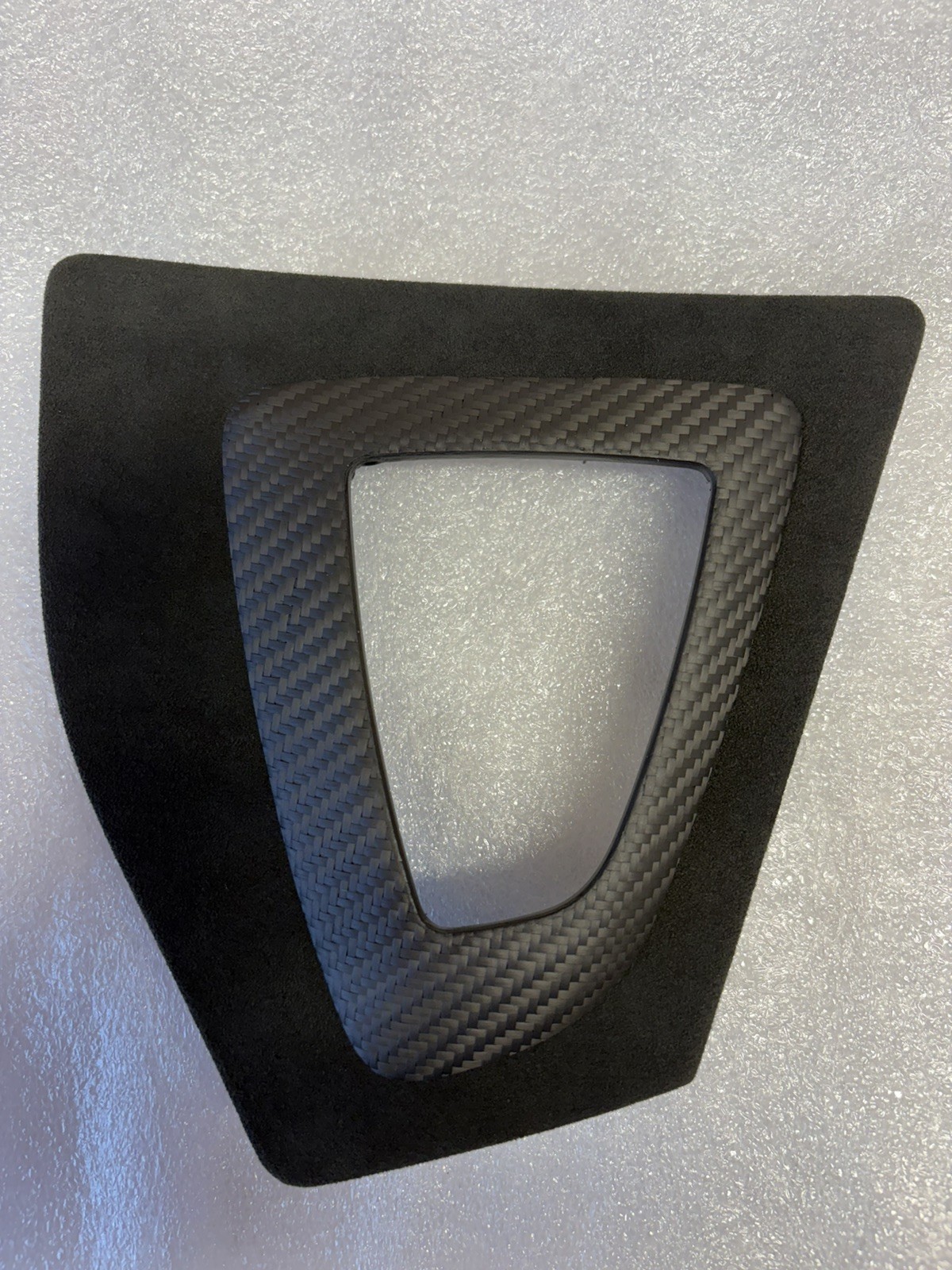 BMW M2 F87 CARBON FIBER ,ALCANTRA SHIFTER SURROUND BMW M2 F87 CARBON FIBER ,ALCANTRA SHIFTER SURROUND