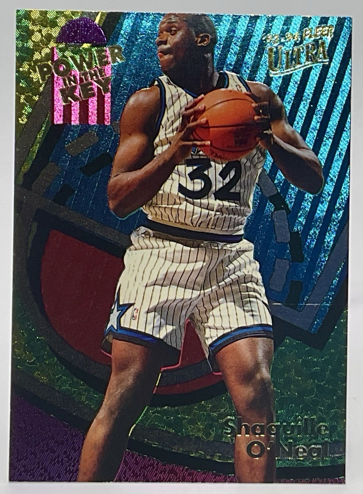 1993-94 Fleer Ultra - Power in the Key - Shaquille O\'Neal #7 🔥📈