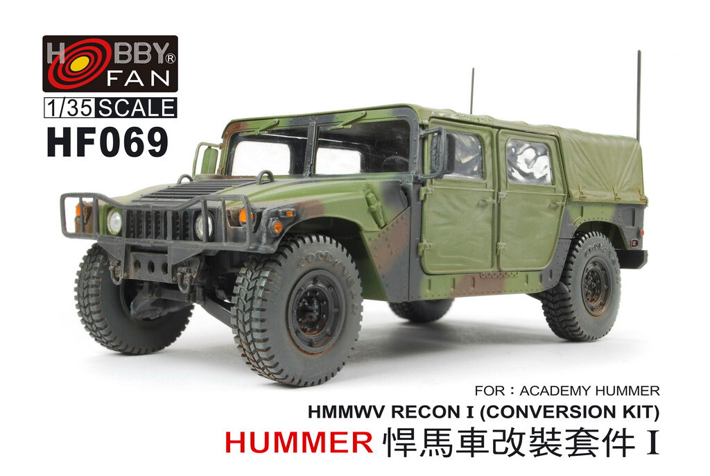 Hobby Fan 1/35 HF-069 HMMWV RECON I (Conversion Kit) for Academy HUMMER Hobby Fan 1/35 HF-069 HMMWV RECON I (Conversion Kit) for Academy HUMMER