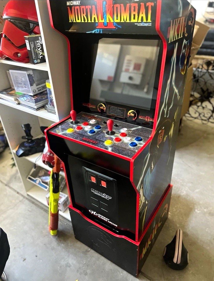 Arcade1Up Mortal Kombat II MKII Upright Arcade Cabinet Reproduction 2019