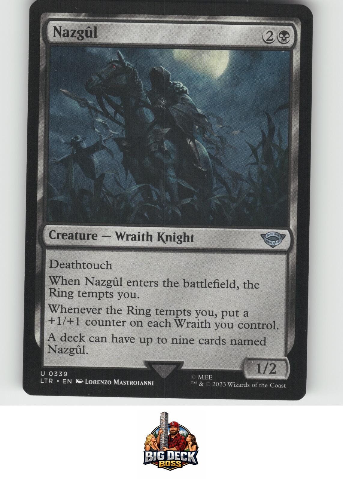 Nazgul (0339) Lord of the Rings 339 MTG NM/M