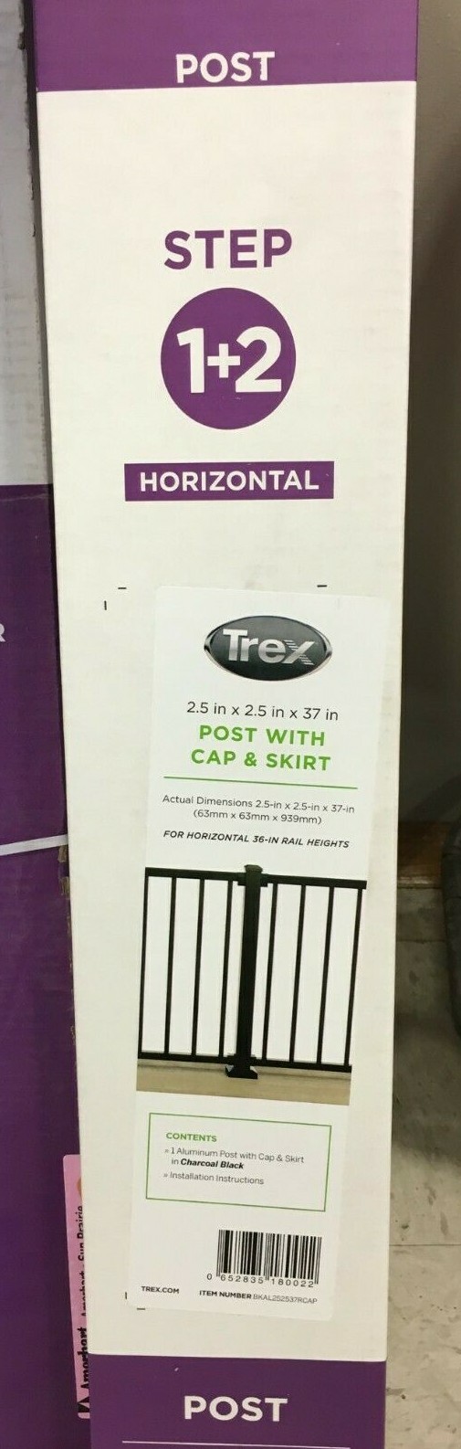 Trex BKAL252537RCAP Signature 2-1/2\