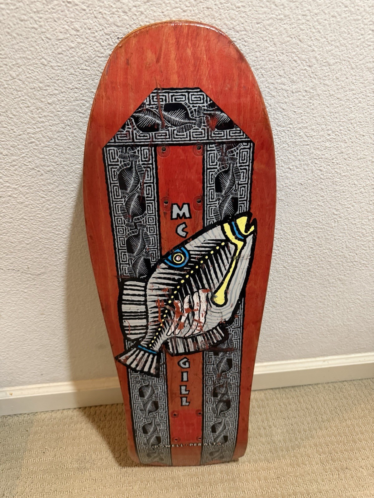 Powell Peralta OG Mike McGill Very Rare Red Colorway Not A Reissue Ships Fast Powell Peralta OG Mike McGill Very Rare Red Colorway Not A Reissue Ships Fast