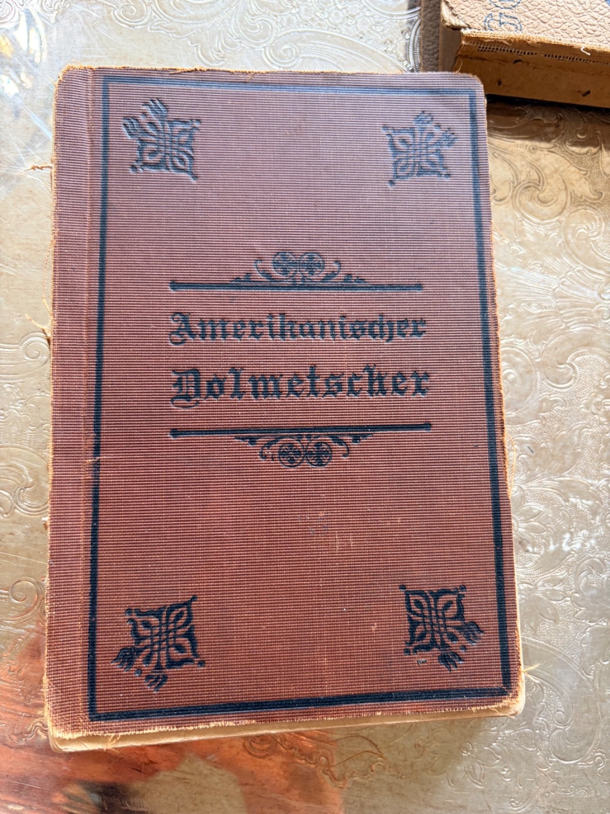 Antique Book German American Bible-Amerikanischer Dolmetscher Antique Book German American Bible-Amerikanischer Dolmetscher