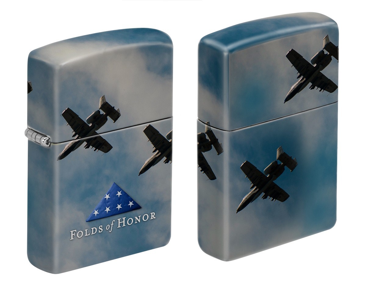 Zippo 2782, Folds of Honor Americana Design, 540 Process 4-Sided Lighter Zippo 2782, Folds of Honor Americana Design, 540 Process 4-Sided Lighter