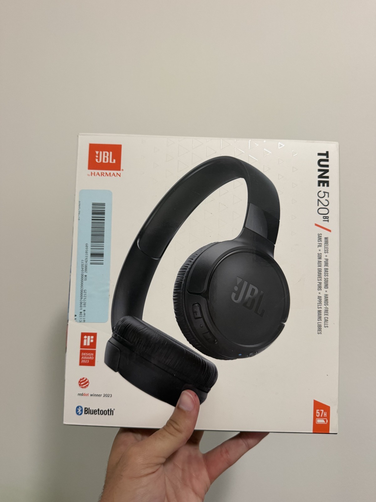 JBL Tune 520BT, Wireless on-ear headphones Used, Great Condition JBL Tune 520BT, Wireless on-ear headphones Used, Great Condition
