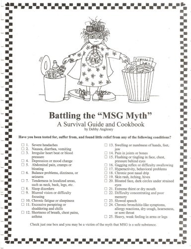 Battling the MSG Myth Battling the MSG Myth