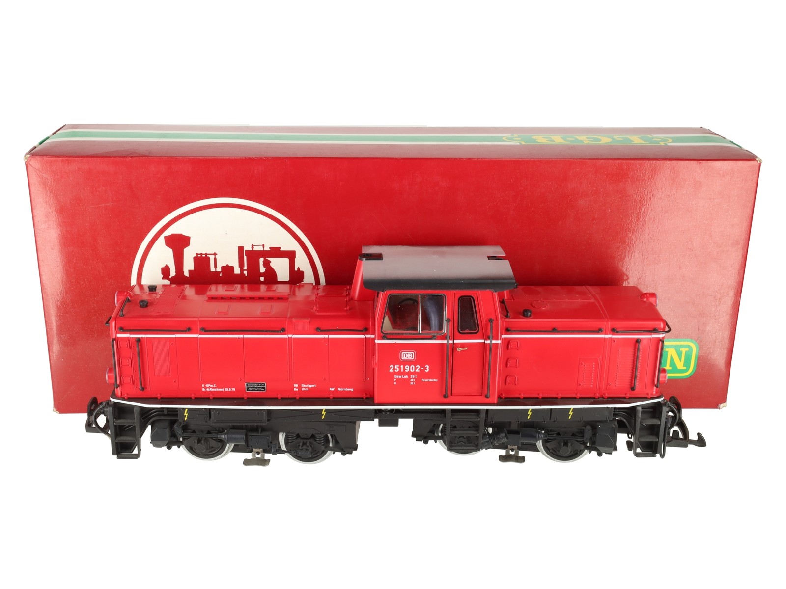 LGB 2051 G Scale German Federal Railway Diesel Locomotive #251902-3 EX/Box