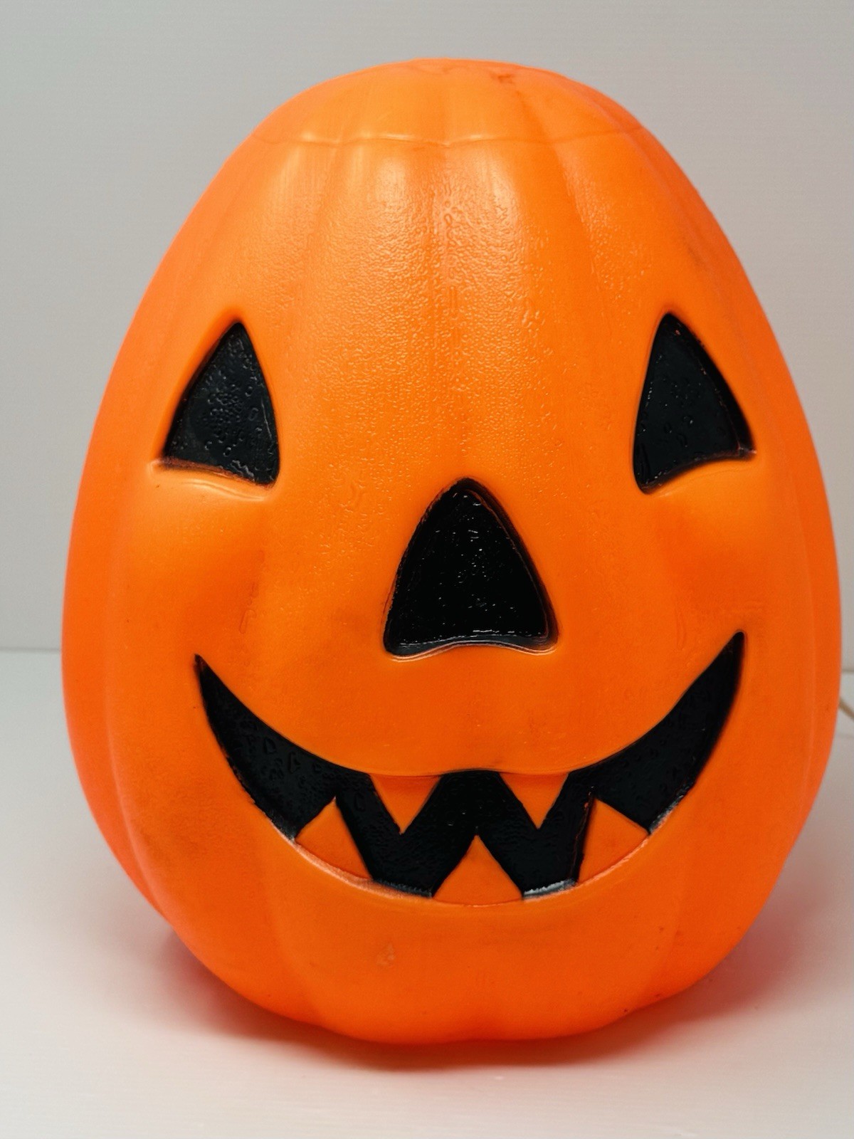 1968 Empire Halloween Pumpkin Jack O\' Lantern Blow Mold 13” Lighted Works Vtg 1968 Empire Halloween Pumpkin Jack O\' Lantern Blow Mold 13” Lighted Works Vtg