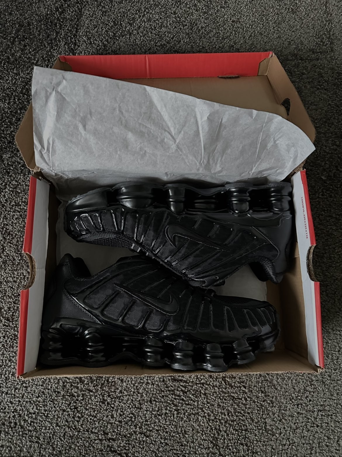 Nike Shox TL Triple Black