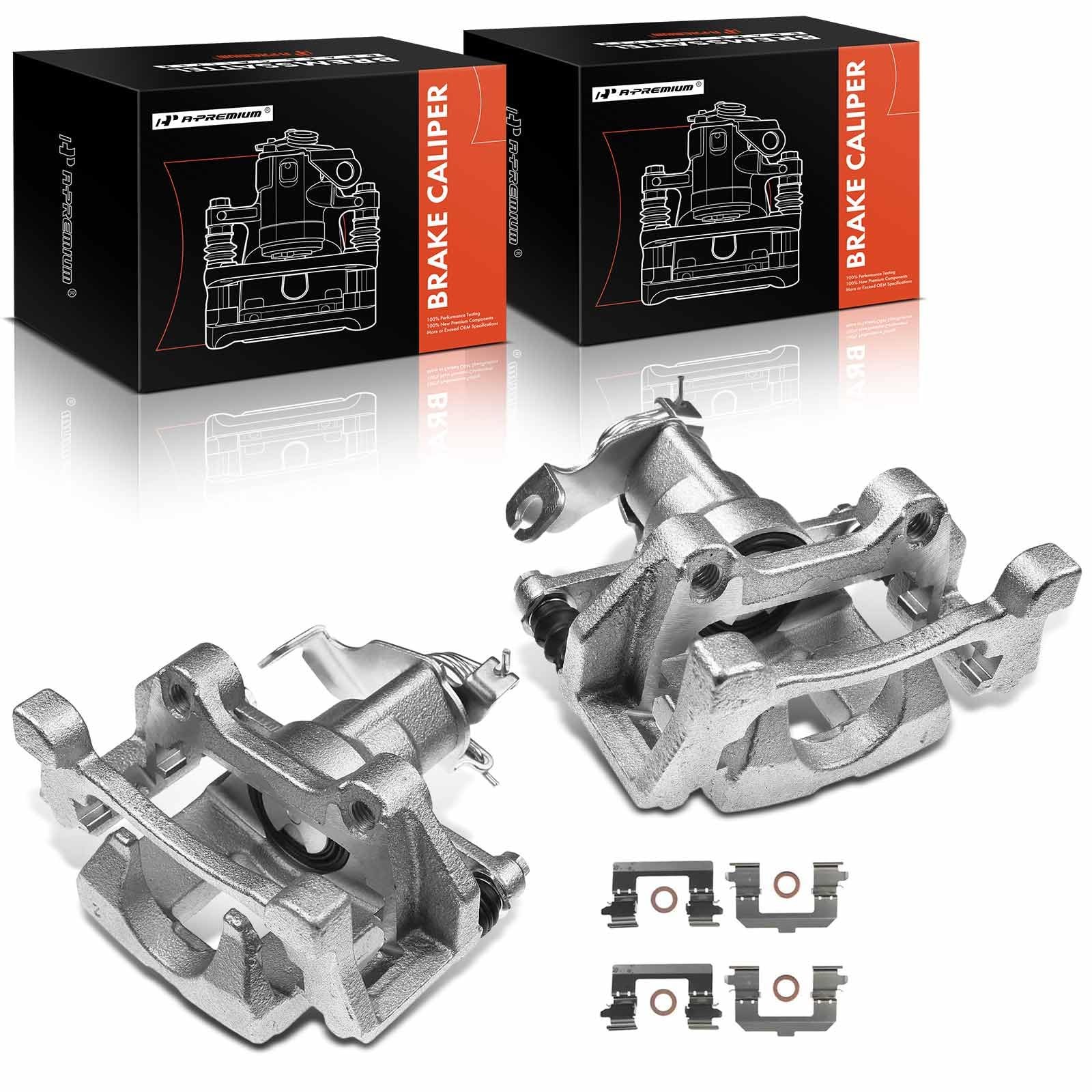 A-Premium Rear Left And Right Side Disc Brake Caliper Bracket A-Premium Rear Left And Right Side Disc Brake Caliper Bracket