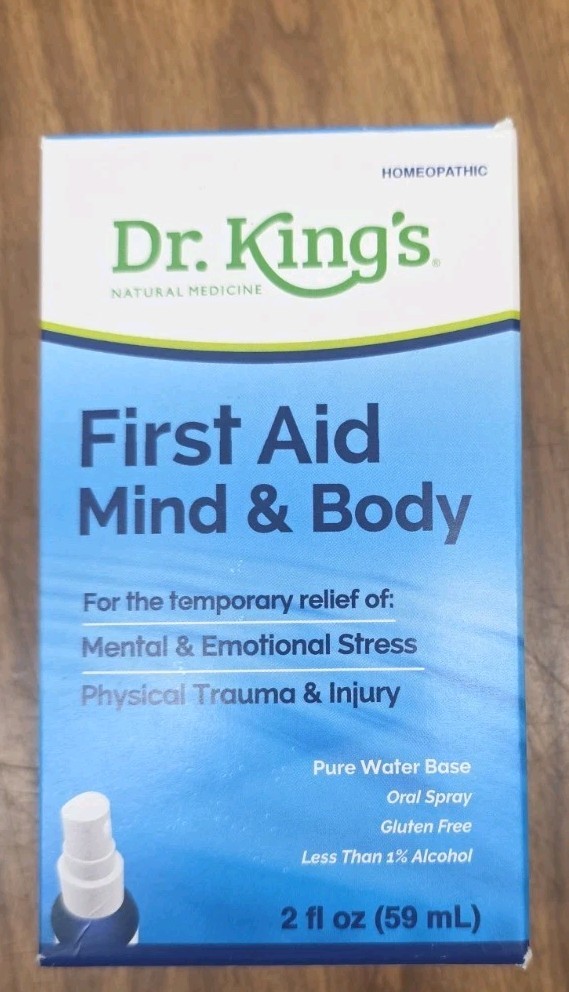 Dr King\'s First Aid Mind & Body New, Sealed Ex 5/25