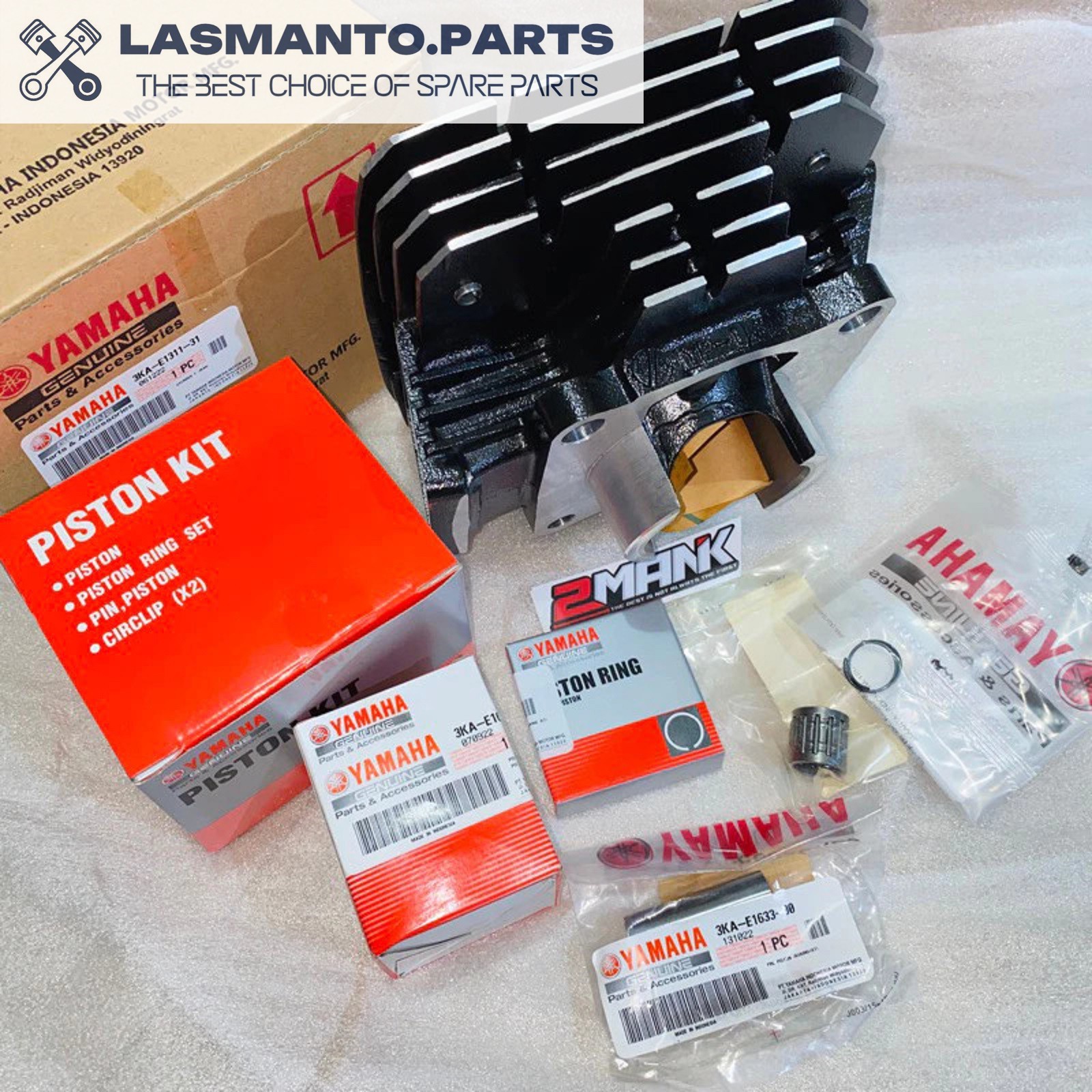 Genuine Yamaha RX135 RX-King RX 135 RX King Cylinder Barrel Piston Ring Gasket