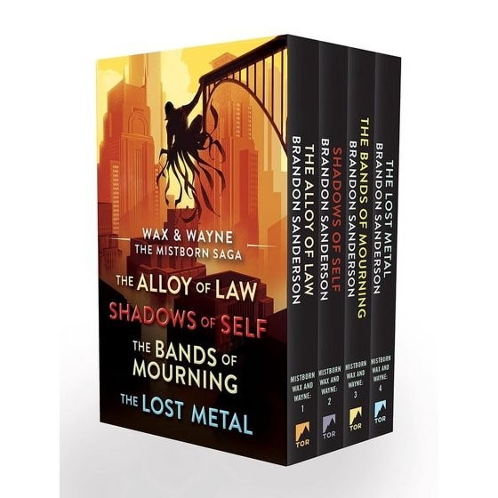 Mistborn Saga Wax and Wayne, the Mistborn Saga Boxed Set 