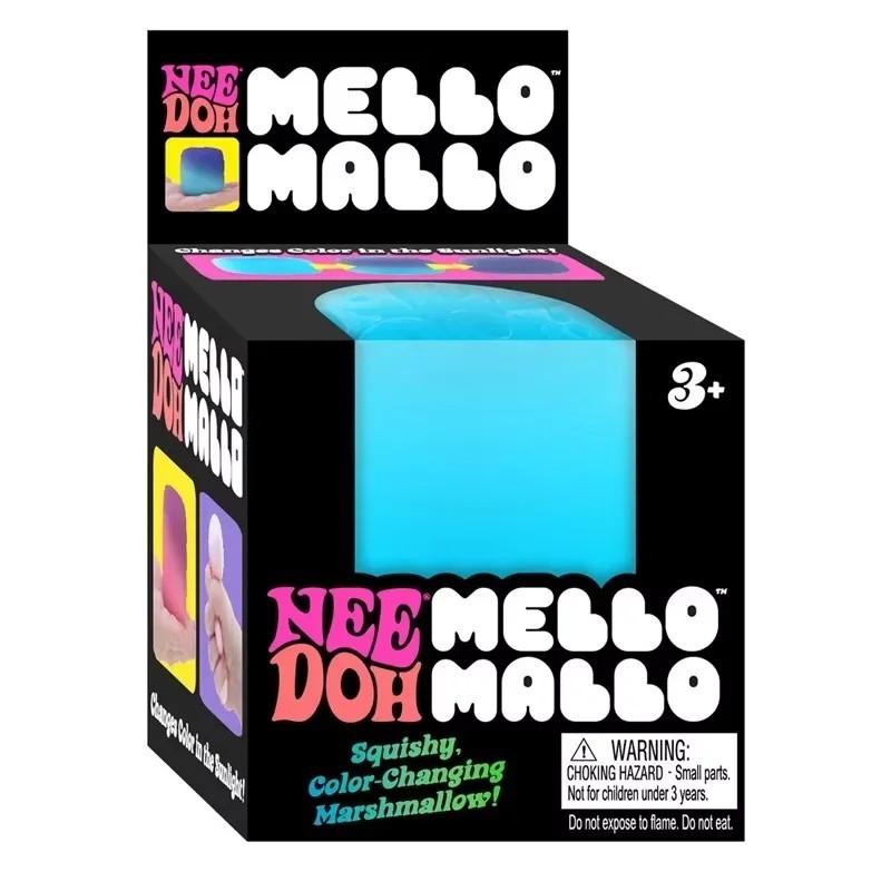 NeeDoh Mello Mallo Random Color Changing Squishy Nee Doh Mellow Mallow