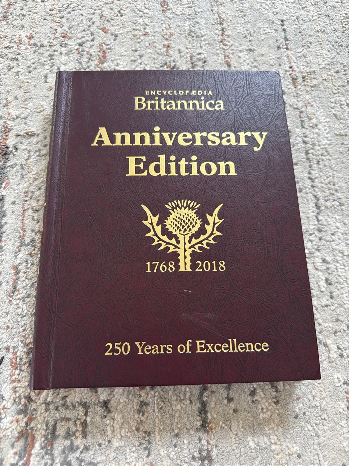 Britannica Anniversary Edition Special Edition Hardcover 2018 250 Years Britannica Anniversary Edition Special Edition Hardcover 2018 250 Years