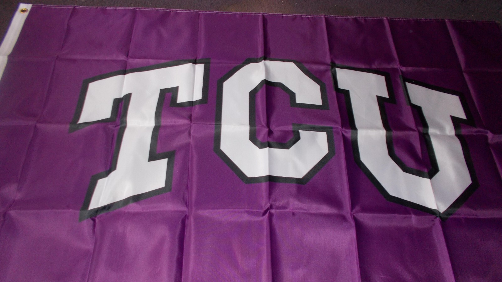 TCU Texas Christian University Horne Basketball 3\' by 5\' Flag Fast Shipping