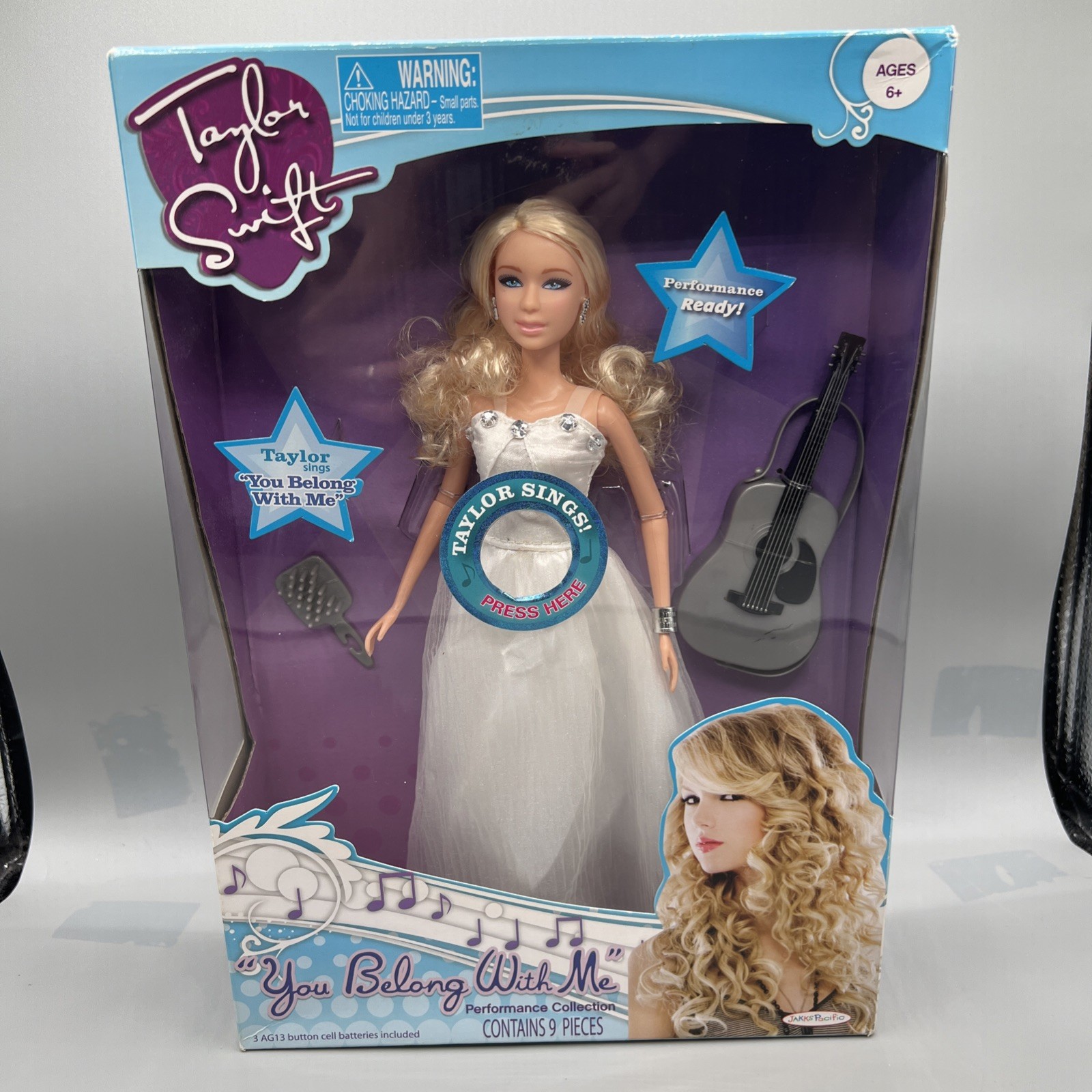Taylor Swift Doll You Belong With Me 2010 Jakks Pacific Unopened New NOS Sealed