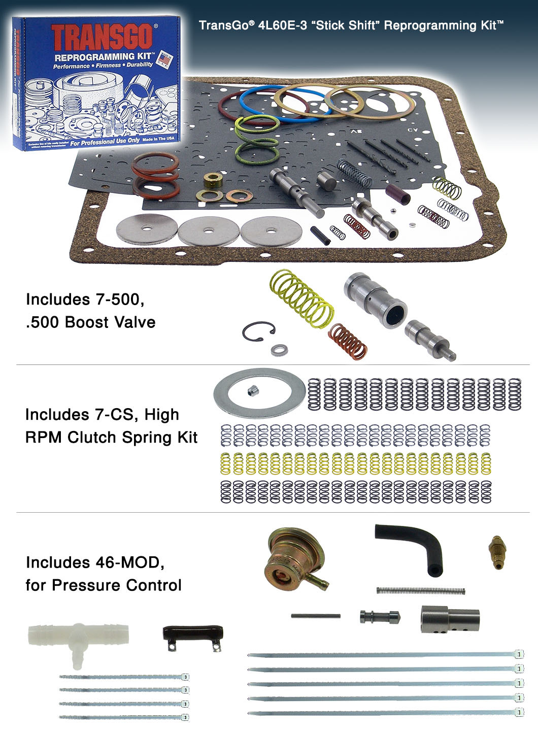Transgo Reprogramming Kit 4L60E-3 1993-2005