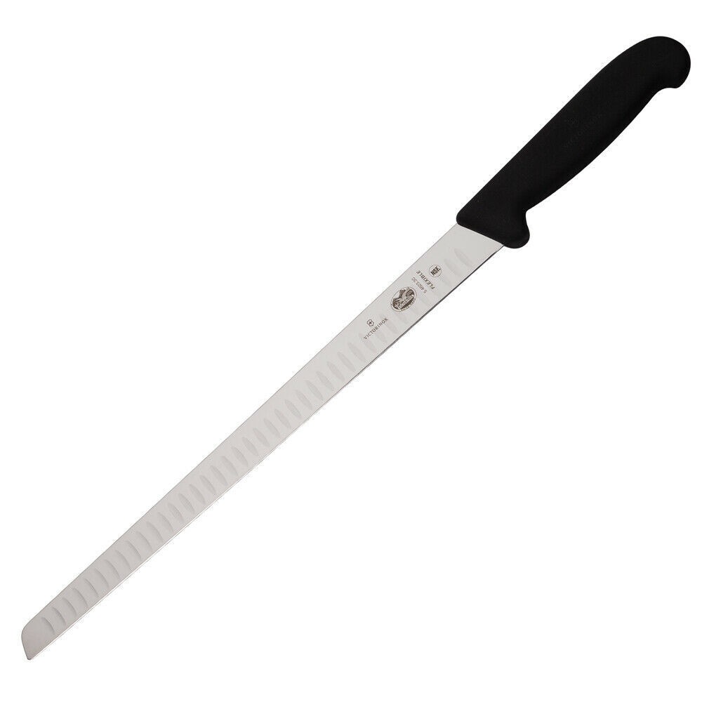 Victorinox Fluted Salmon Knife 30cm Fibrox Ergonomic 5.4623.30