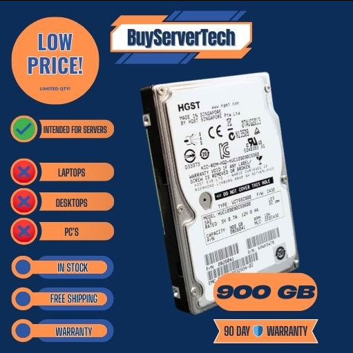 *NEW* HGST (HUC109090CSS600) 900Gb 2.5\
