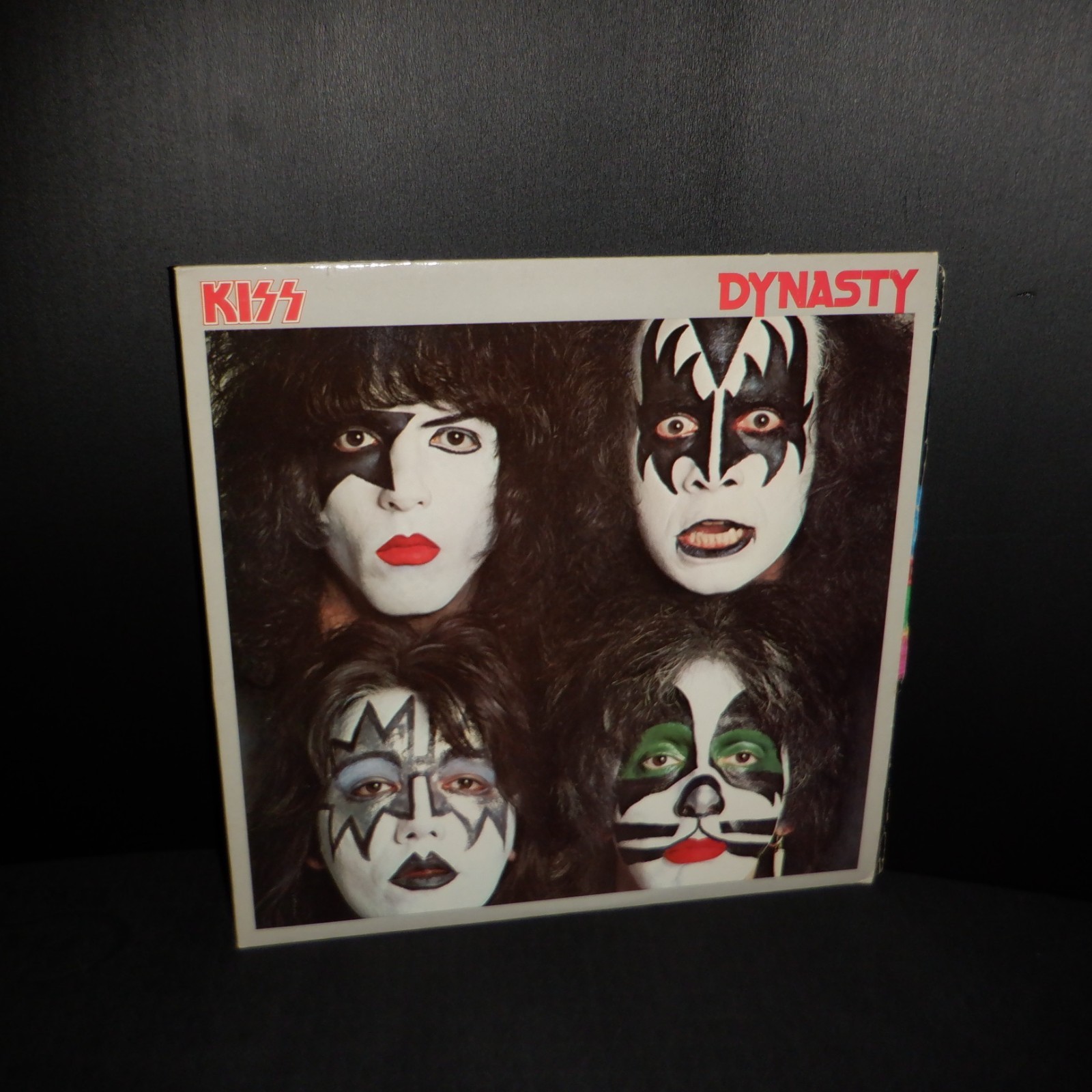 KISS vinyl DYNASTY 1979 CASABLANCA Rock Steady w/POSTER Hard Times VG+/VG+