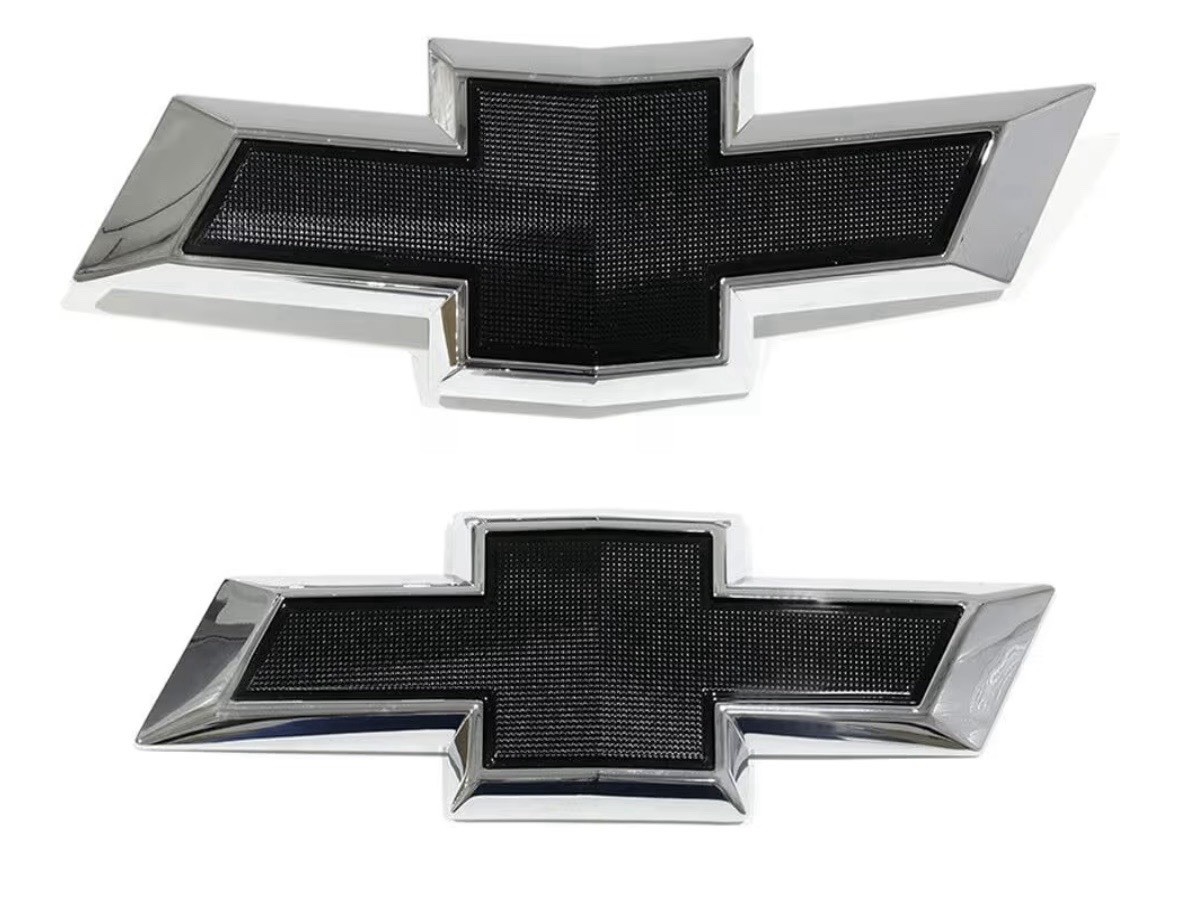 OEM Chevrolet Equinox Black Front & Rear Bowtie Emblem Set Fits 2018-2024