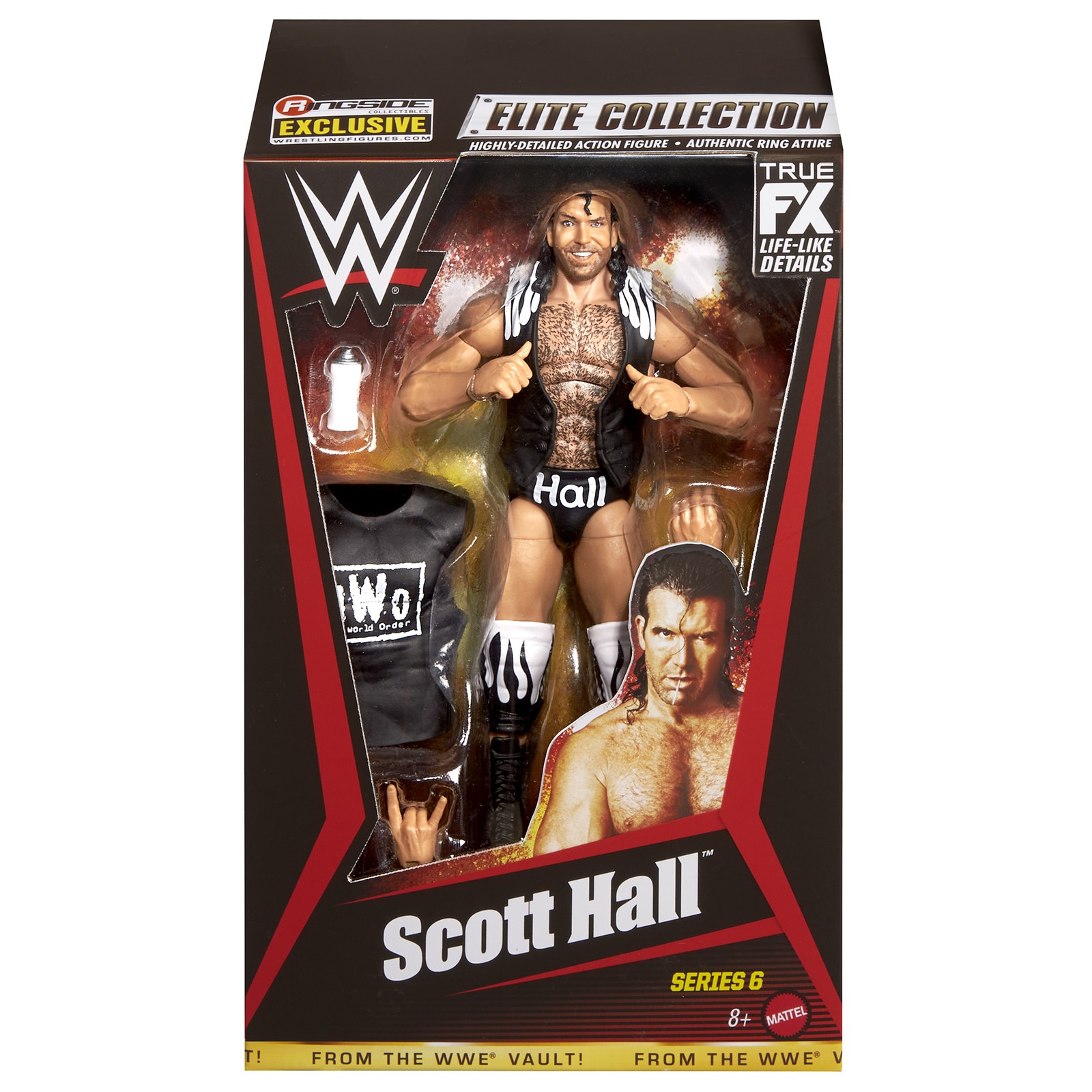 NWO Scott Hall - WWE From the Vault  Series 6  Toy Wrestling Figure