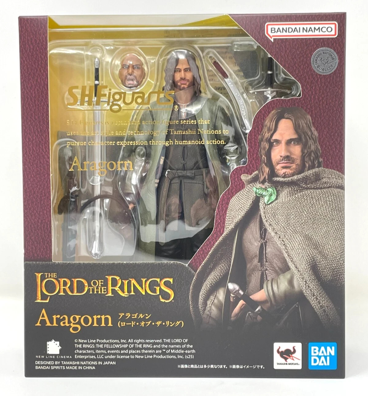 S.H.Figuarts The Lord of The Rings Aragorn TAMASHII NATIONS