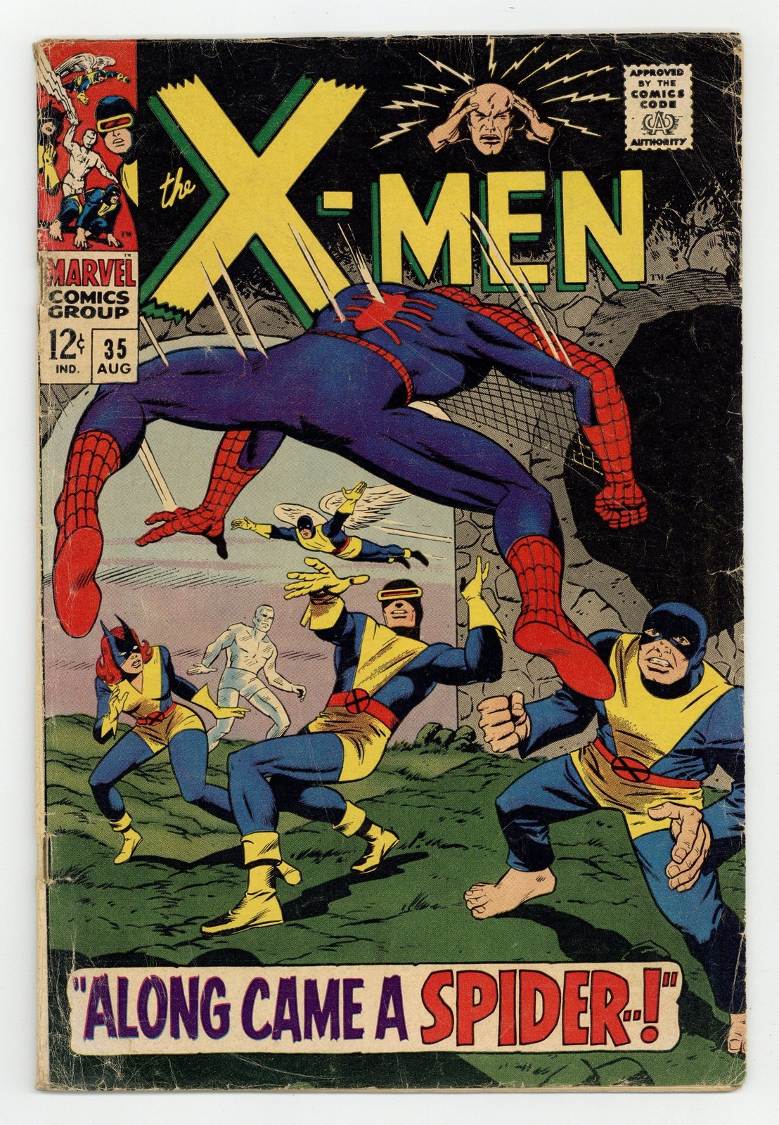 Uncanny X-Men #35 GD/VG 3.0 1967