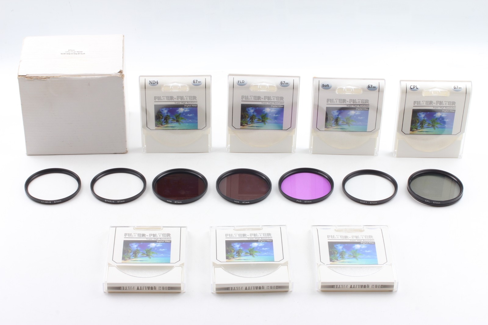 [ MINT in Box ] Professional Digital Filter Set 67mm From JAPAN