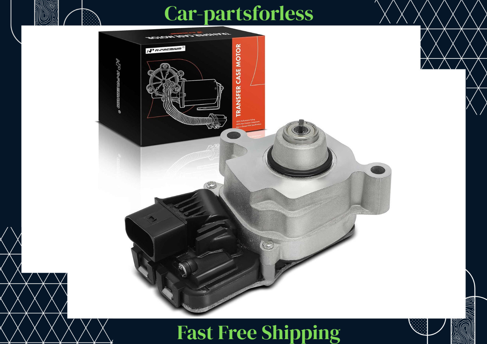 Transfer Case Shift Motor for BMW X1 2012-2015 X5 2011-2013 X6 2008-2014 8 Pins
