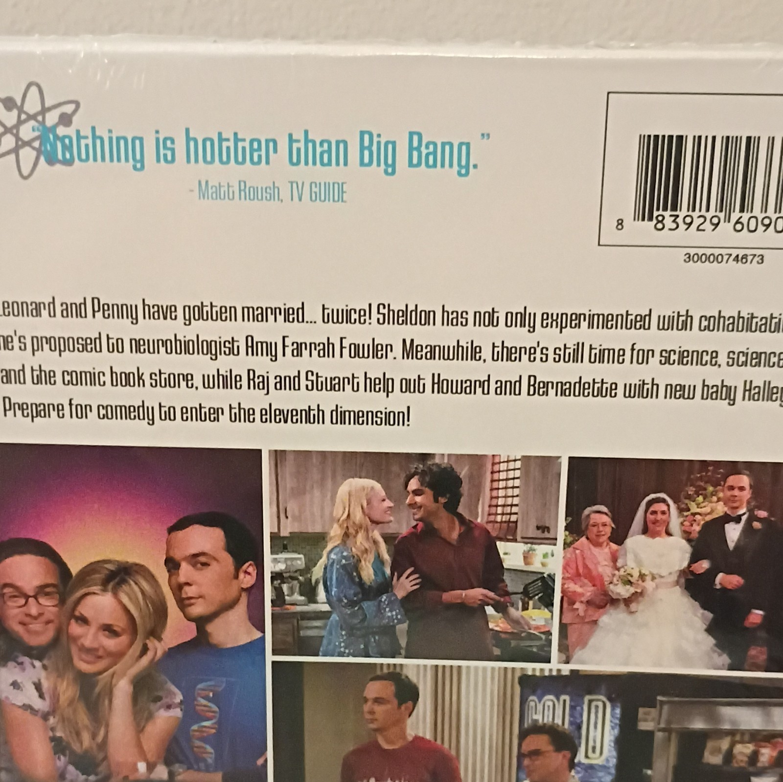Warner Bros. The Big Bang Theory Season 11 DVD TV Series - Jim Parsons
