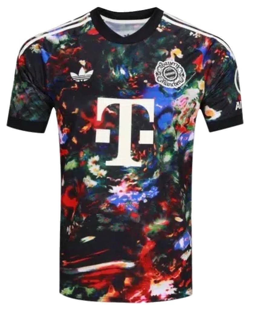 Men’s XL Bayern Munich 2026/27 Wiesn Oktoberfest Special Edition Floral Jersey
